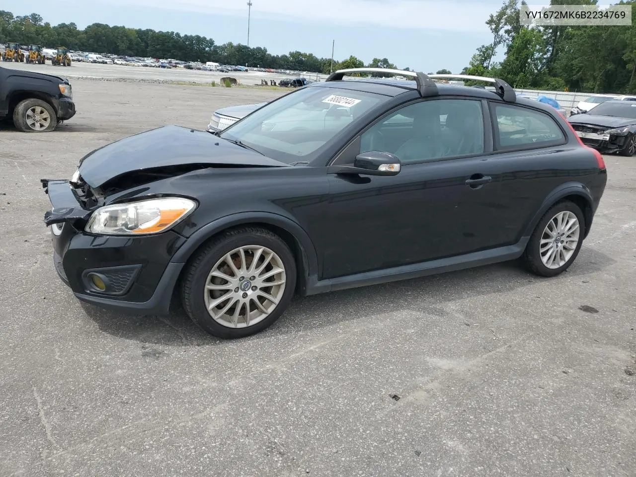 YV1672MK6B2234769 2011 Volvo C30 T5