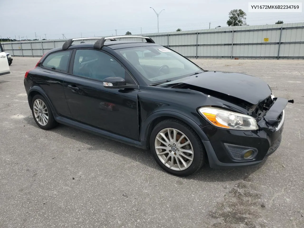 YV1672MK6B2234769 2011 Volvo C30 T5