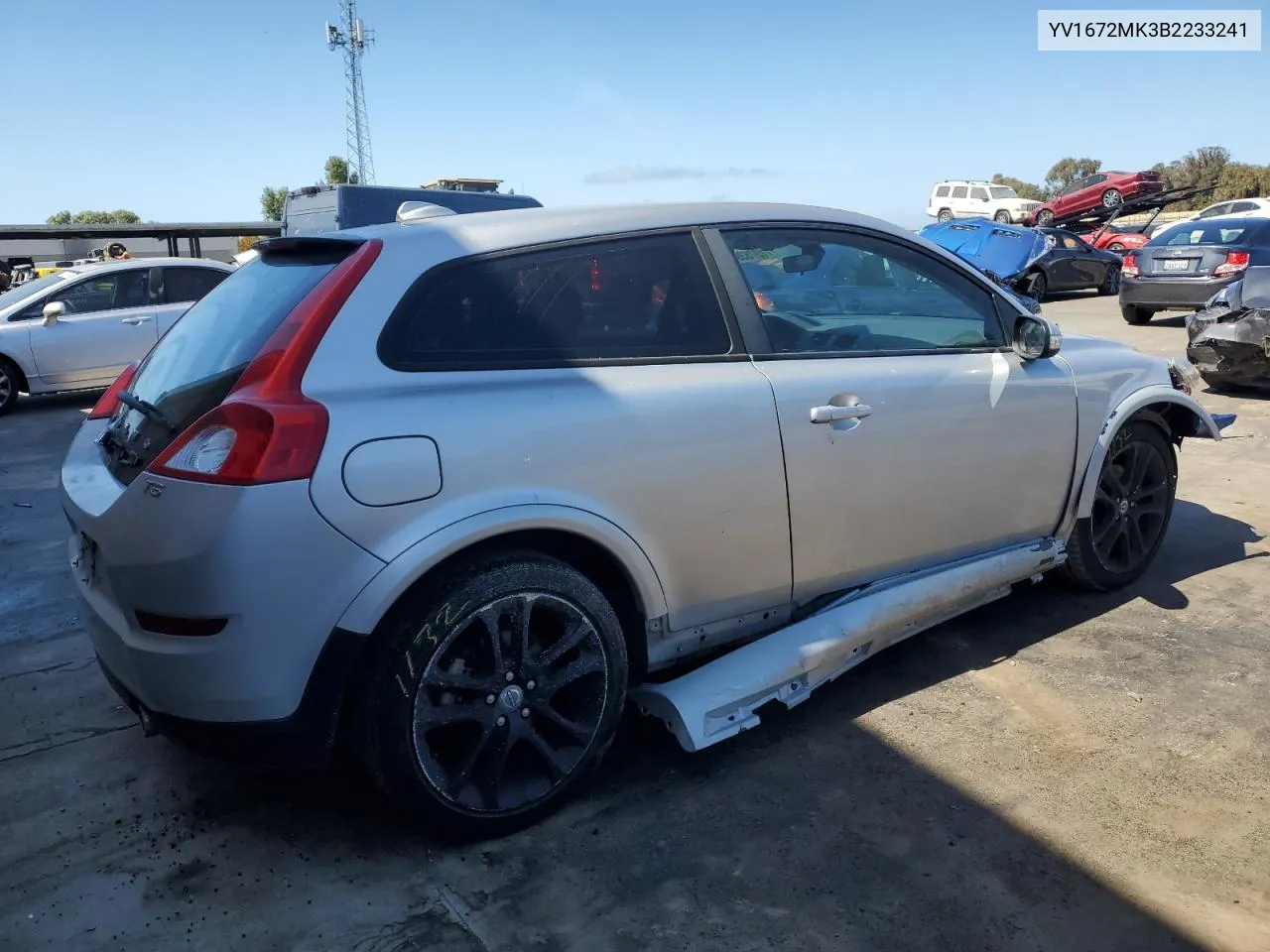 YV1672MK3B2233241 2011 Volvo C30 T5