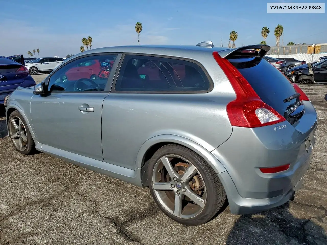 YV1672MK9B2209848 2011 Volvo C30 T5