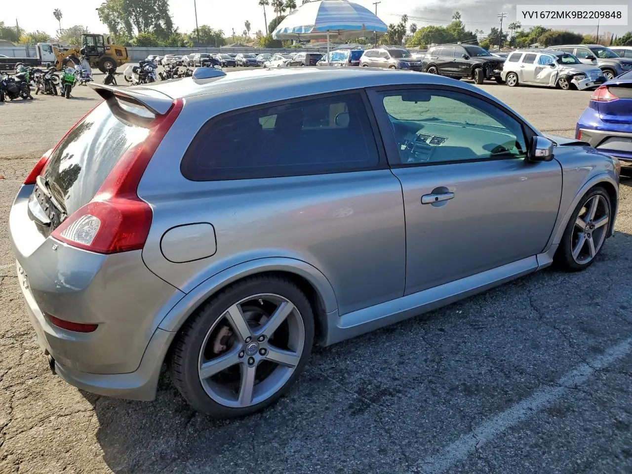 YV1672MK9B2209848 2011 Volvo C30 T5