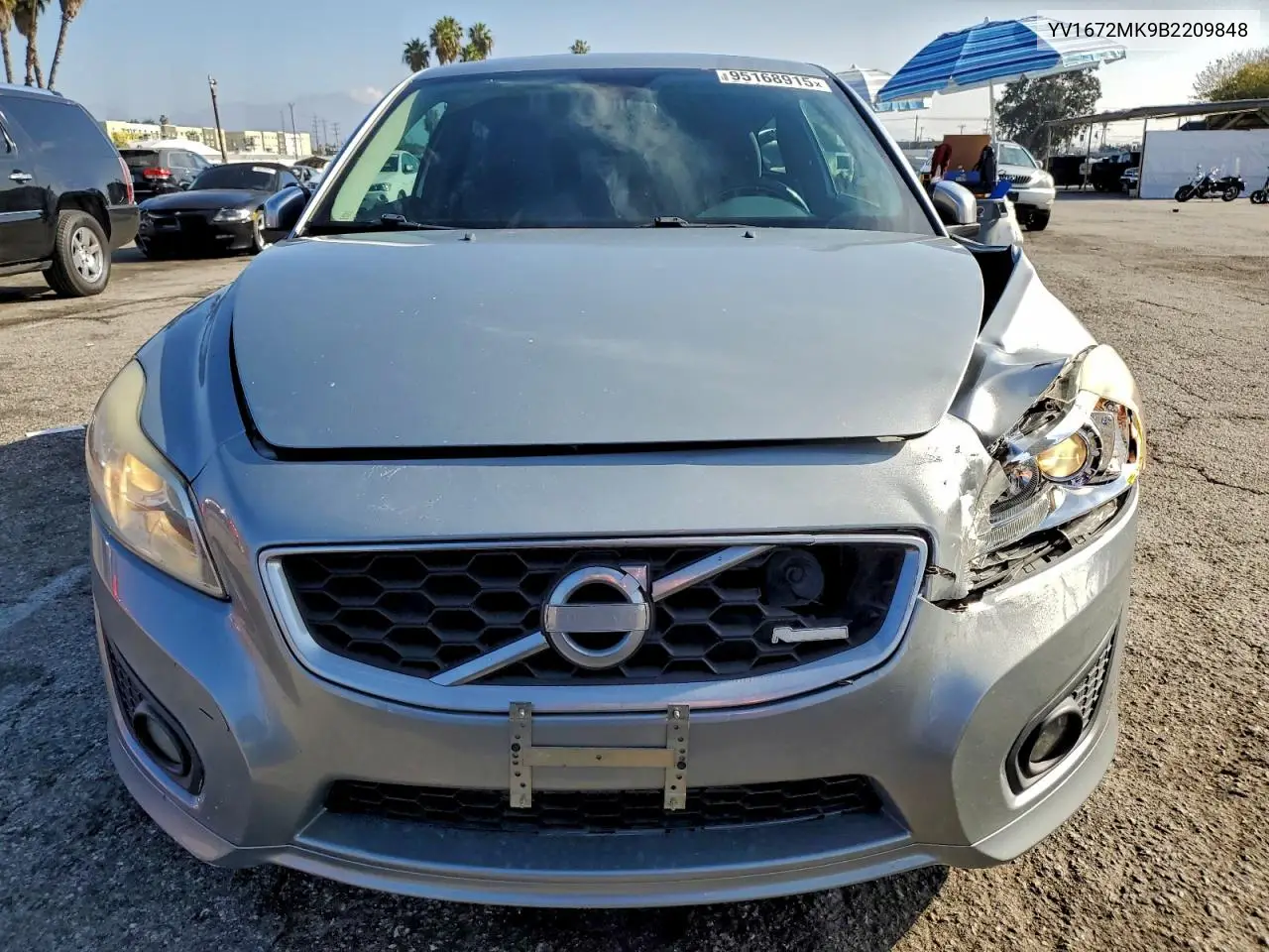 YV1672MK9B2209848 2011 Volvo C30 T5