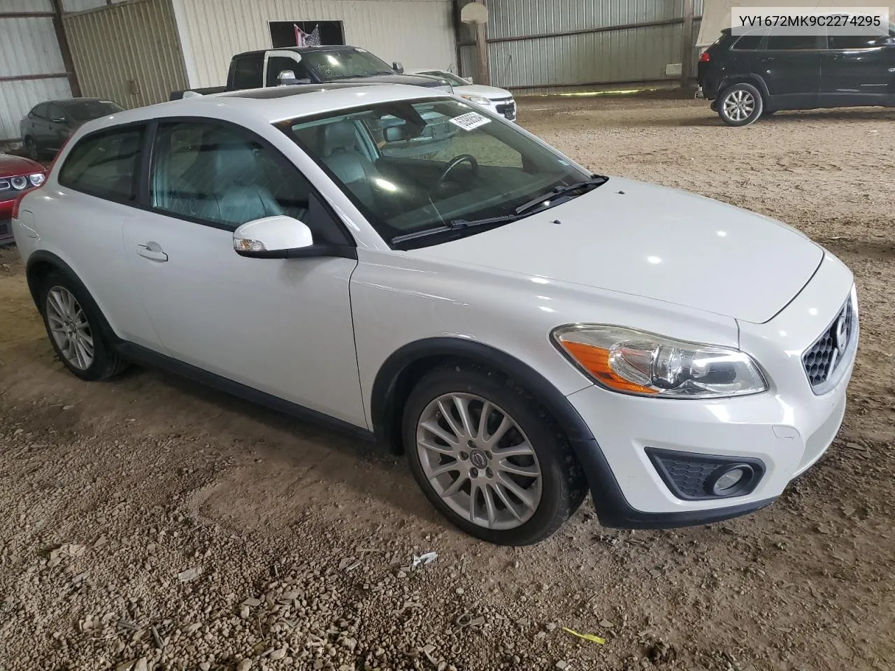 2012 Volvo C30 T5 VIN: YV1672MK9C2274295 Lot: 63988564