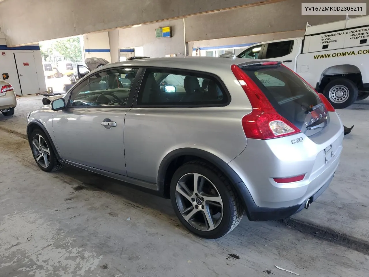 2013 Volvo C30 T5 VIN: YV1672MK0D2305211 Lot: 68610584