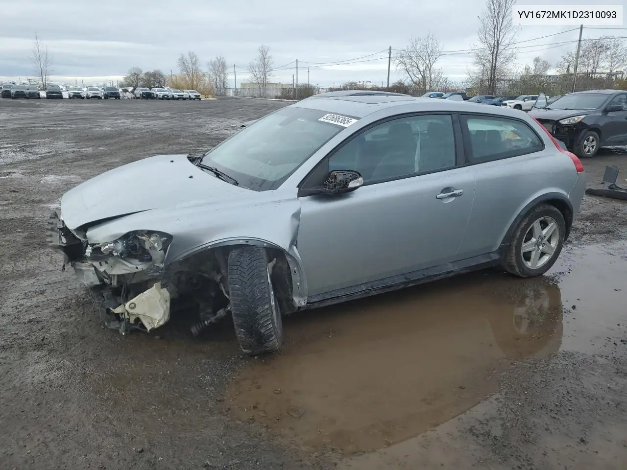 YV1672MK1D2310093 2013 Volvo C30 T5