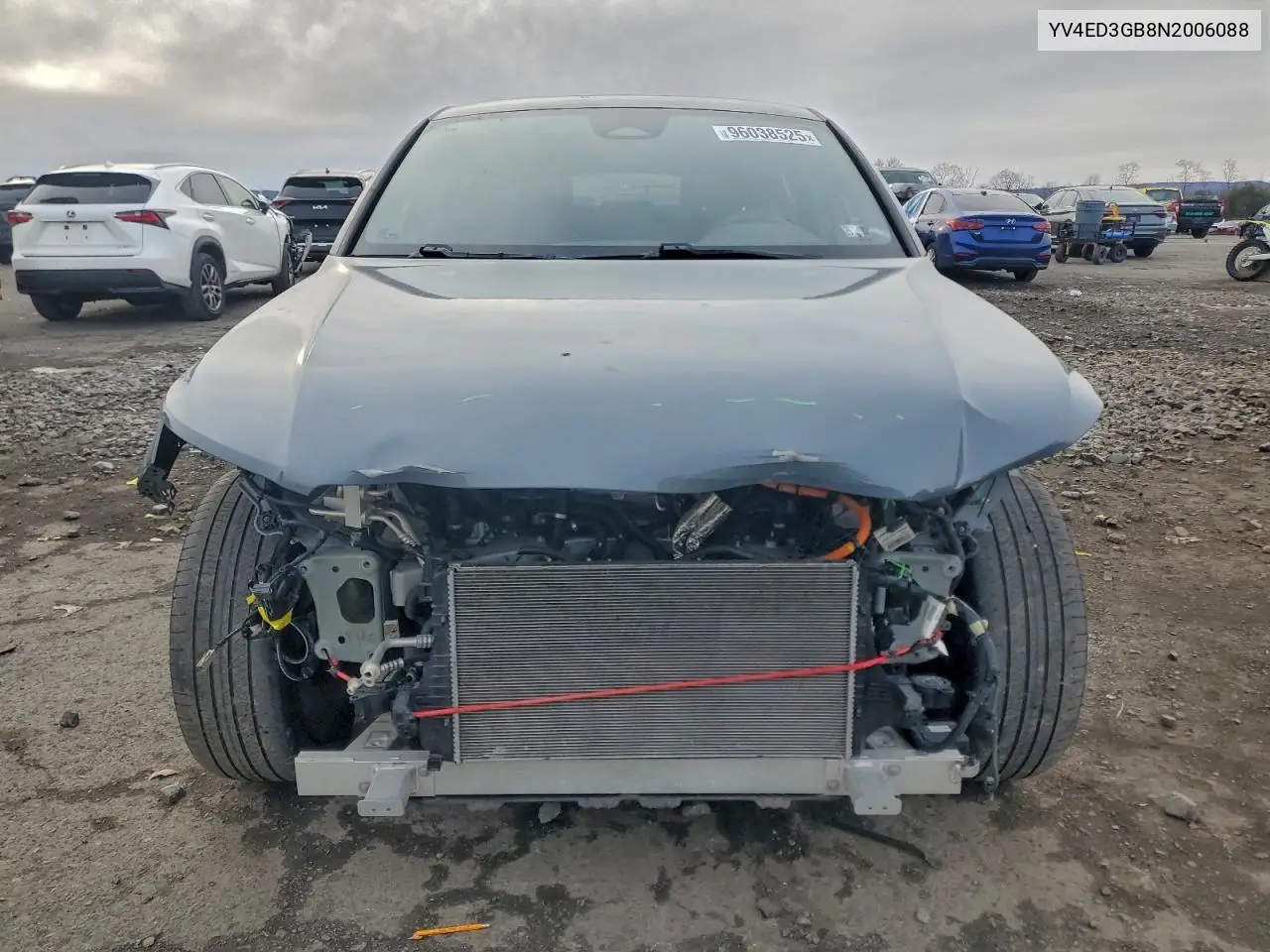 YV4ED3GB8N2006088 2022 Volvo C40 P8 Recharge Ultimate