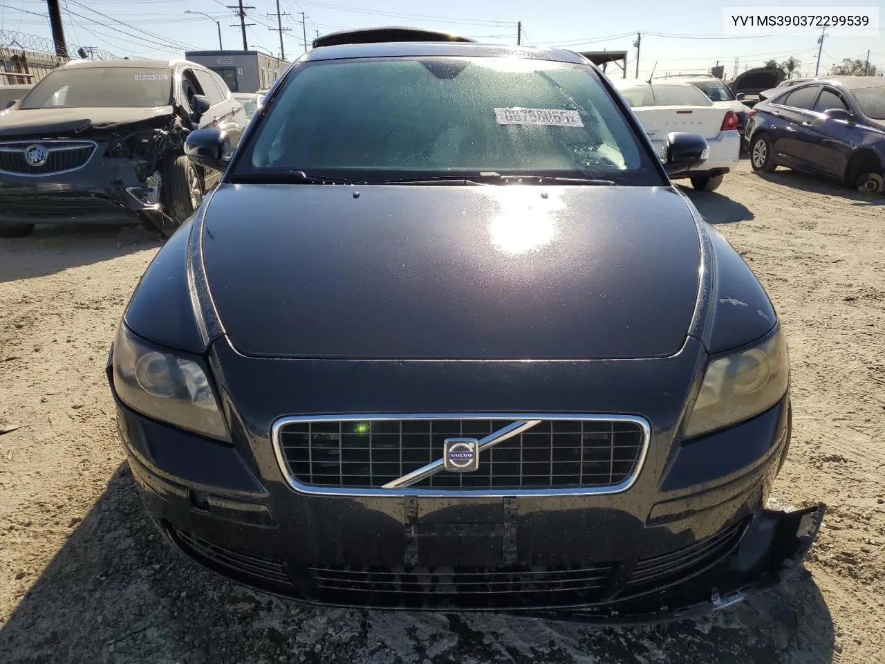 2007 Volvo S40 2.4I VIN: YV1MS390372299539 Lot: 88788065