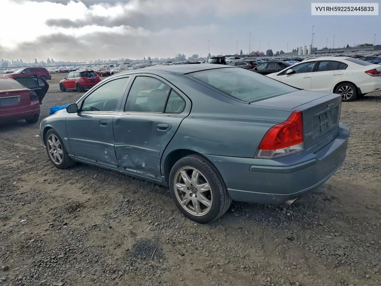 YV1RH592252445833 2005 Volvo S60 2.5T