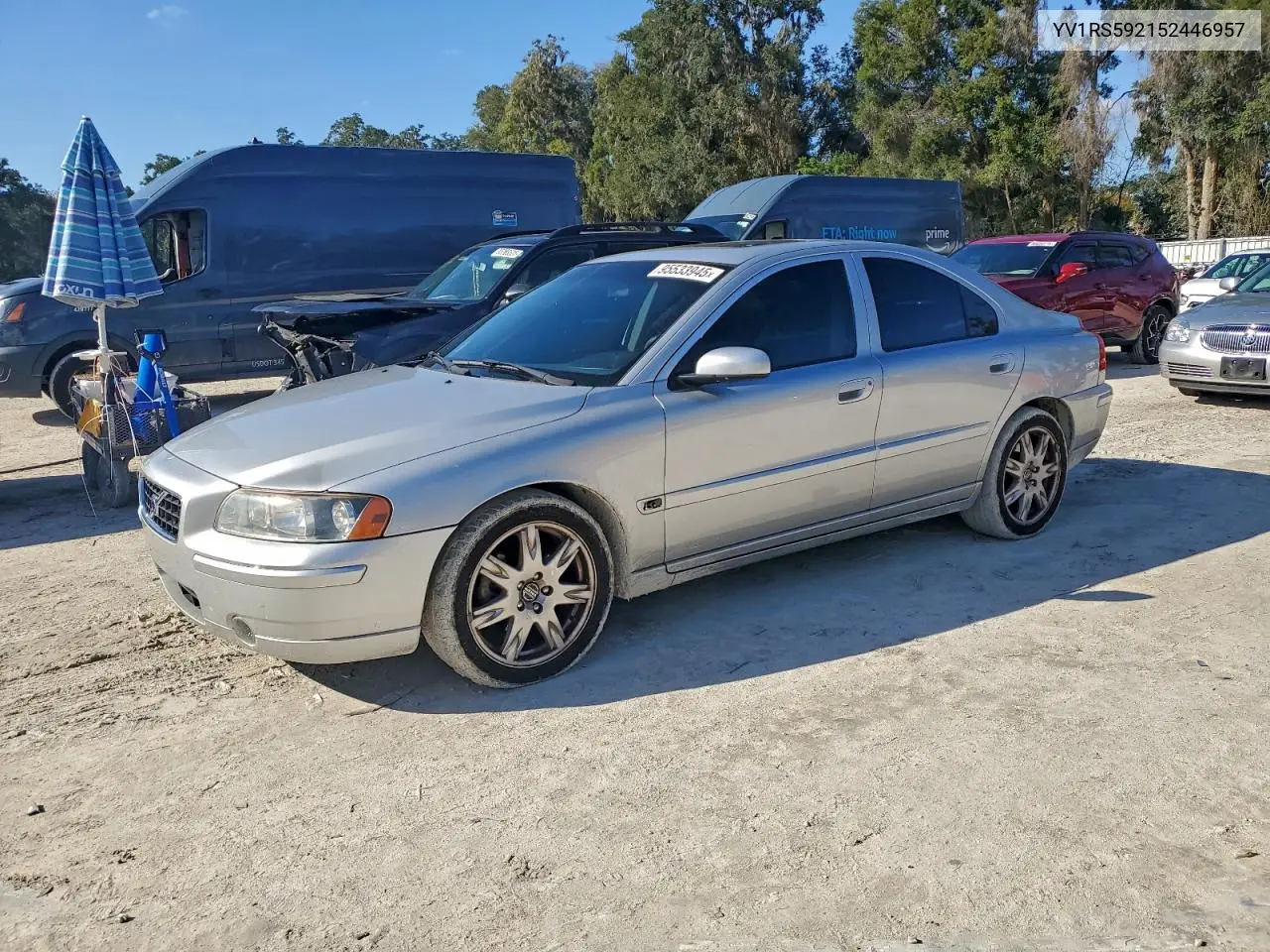 YV1RS592152446957 2005 Volvo S60 2.5T