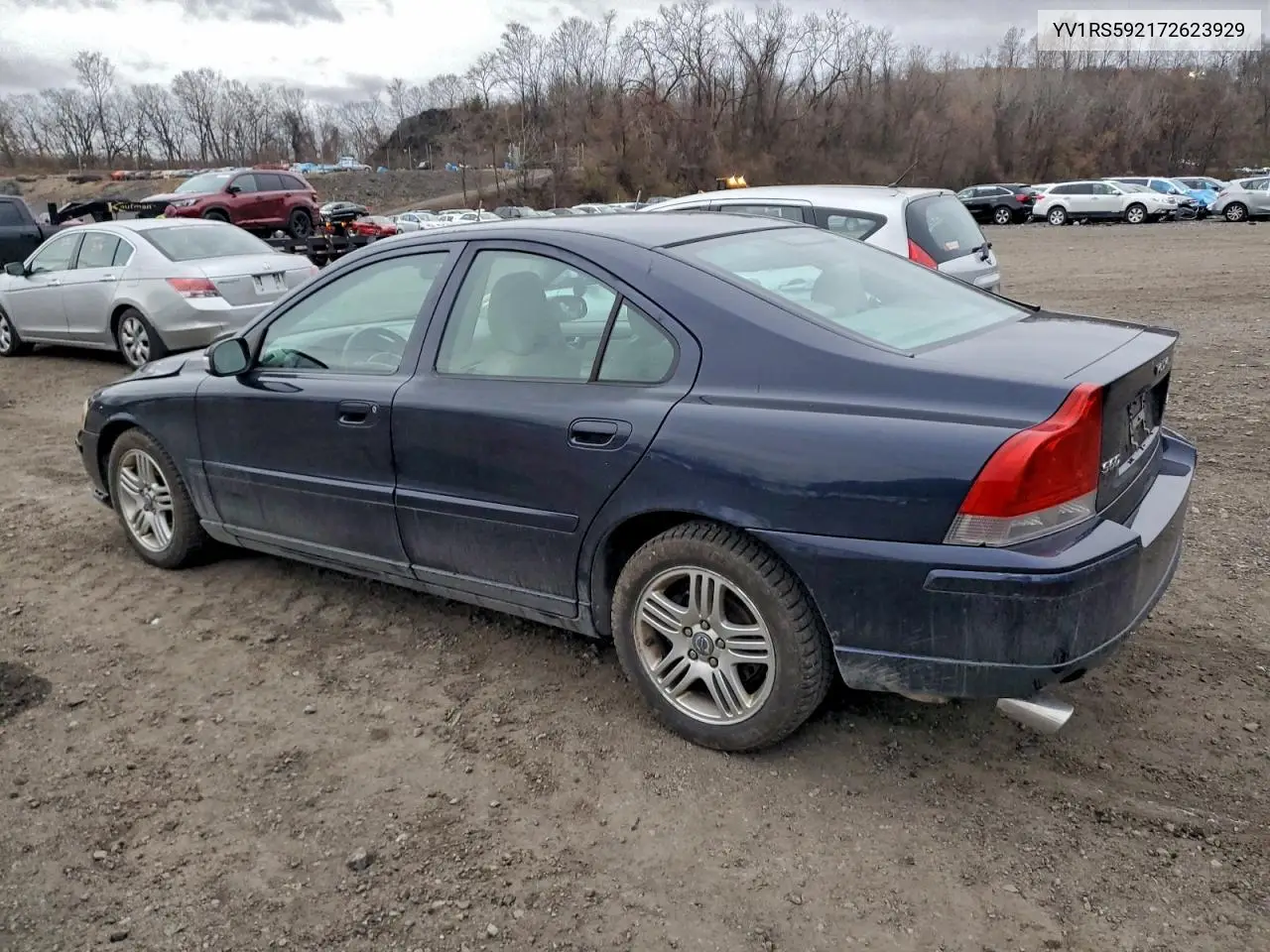 YV1RS592172623929 2007 Volvo S60 2.5T