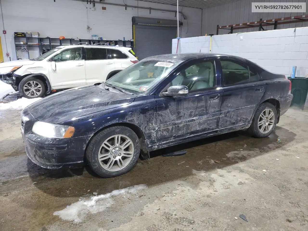 2008 Volvo S60 2.5T VIN: YV1RH592782677901 Lot: 45883885