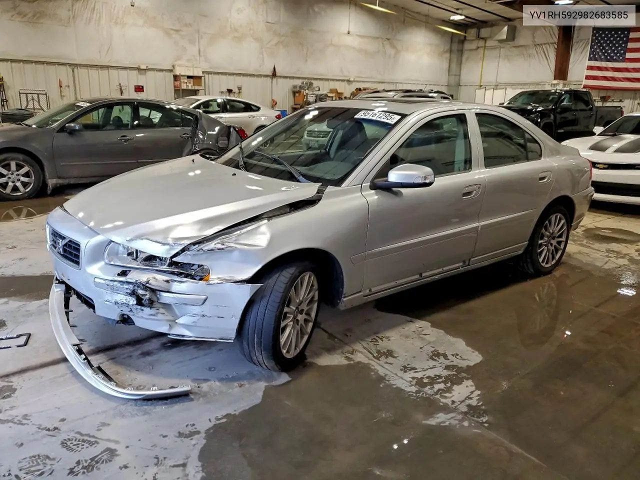 YV1RH592982683585 2008 Volvo S60 2.5T
