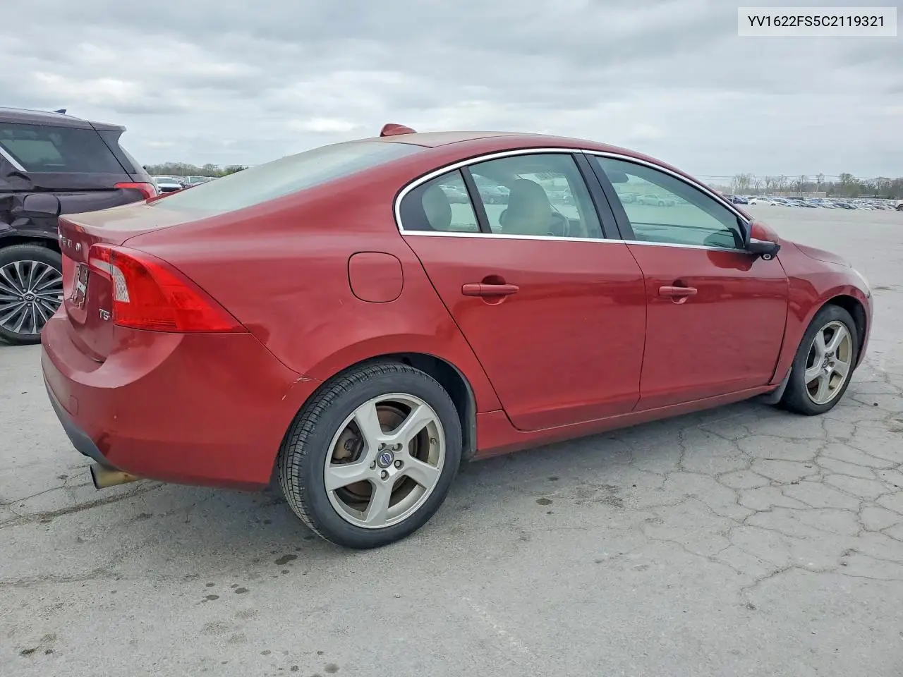 YV1622FS5C2119321 2012 Volvo S60 T5