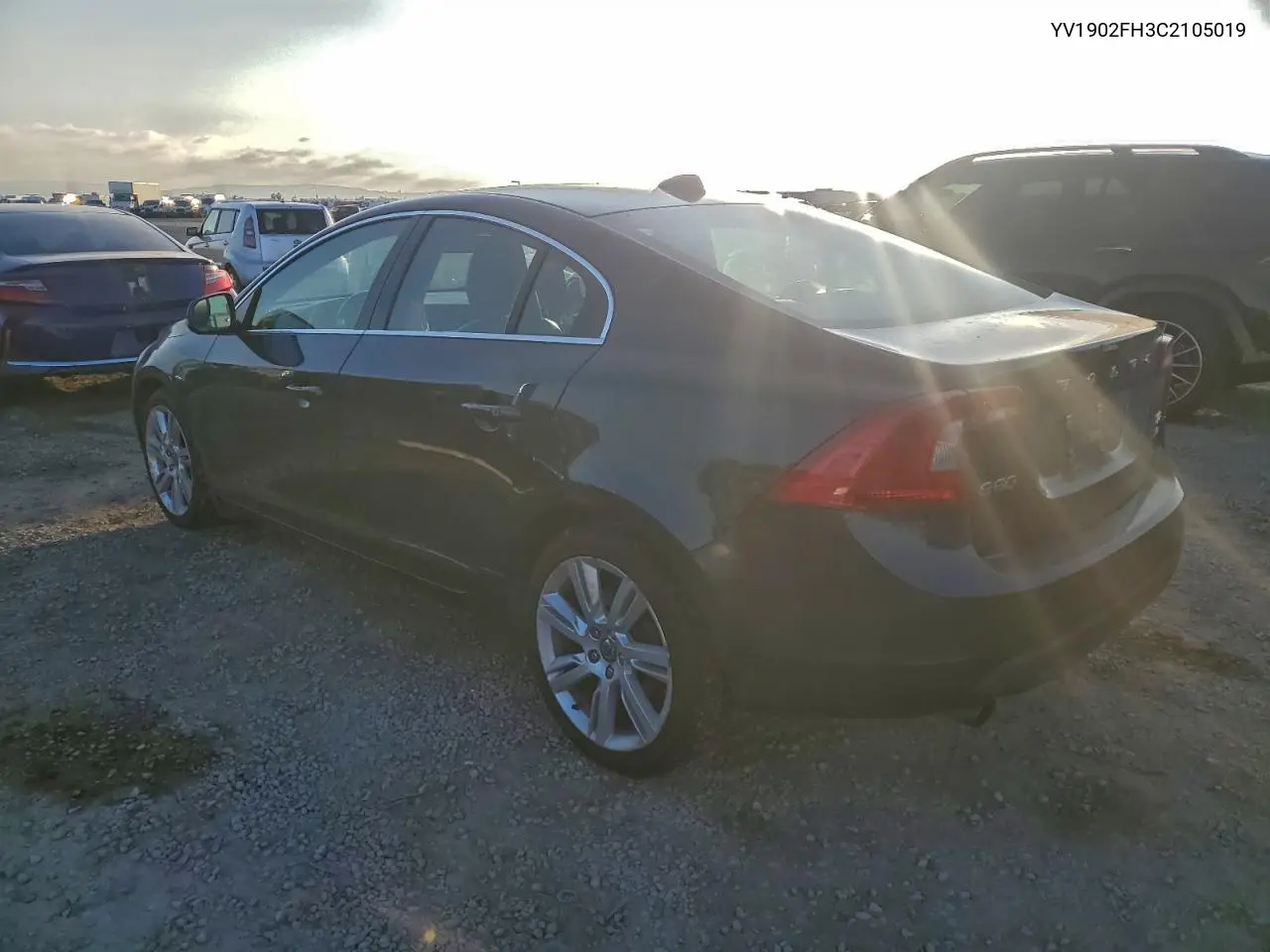 YV1902FH3C2105019 2012 Volvo S60 T6