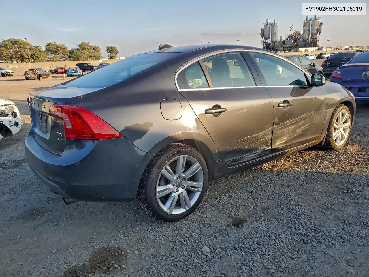 YV1902FH3C2105019 2012 Volvo S60 T6