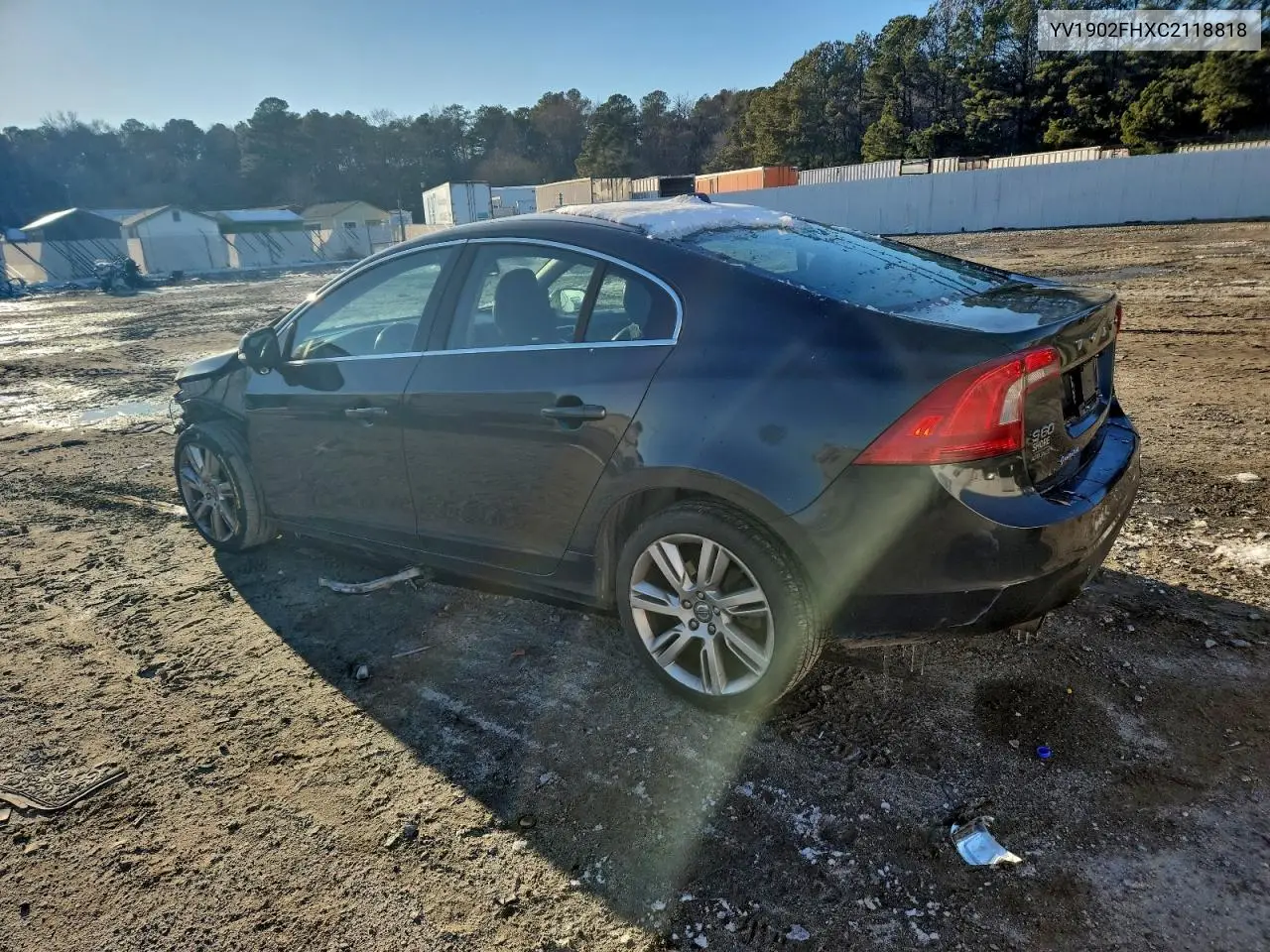 YV1902FHXC2118818 2012 Volvo S60 T6