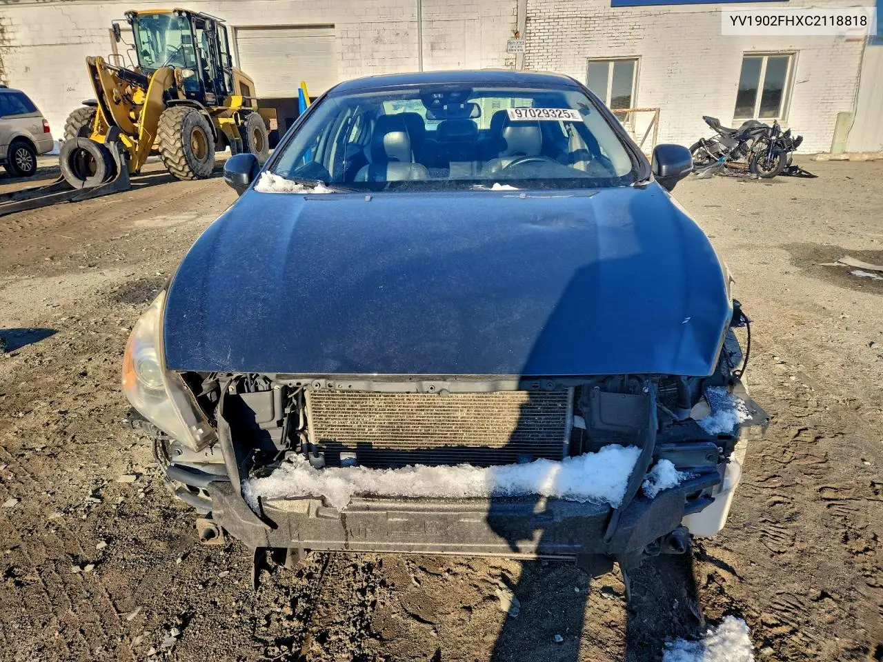 YV1902FHXC2118818 2012 Volvo S60 T6