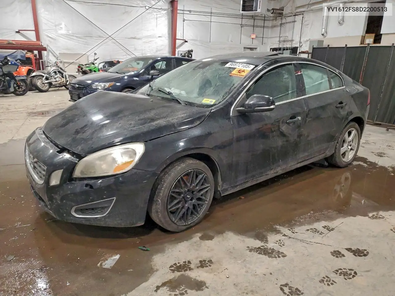 YV1612FS8D2200513 2013 Volvo S60 T5