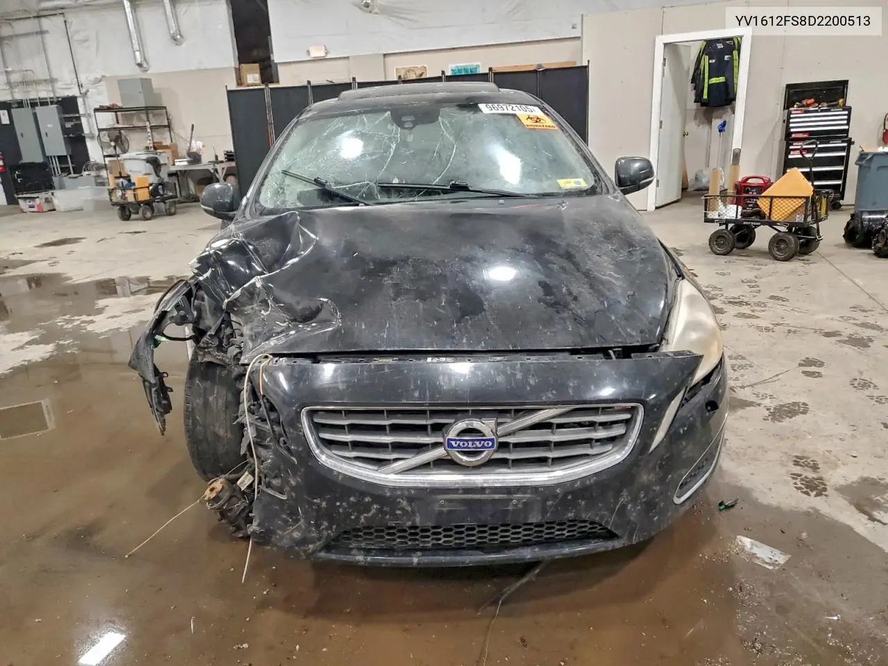 YV1612FS8D2200513 2013 Volvo S60 T5