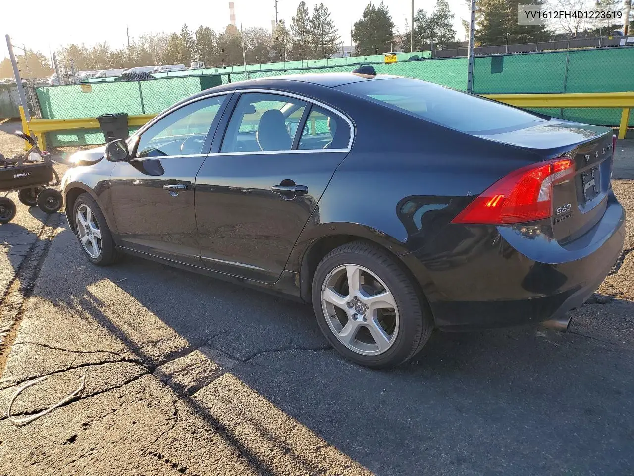 2013 Volvo S60 T5 VIN: YV1612FH4D1223619 Lot: 46952636