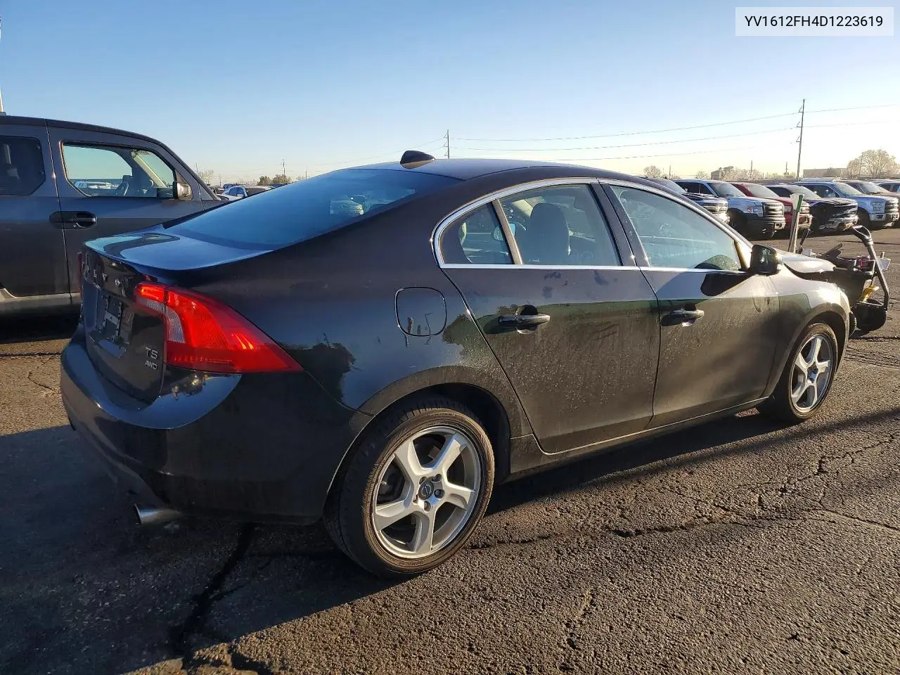 2013 Volvo S60 T5 VIN: YV1612FH4D1223619 Lot: 46952636