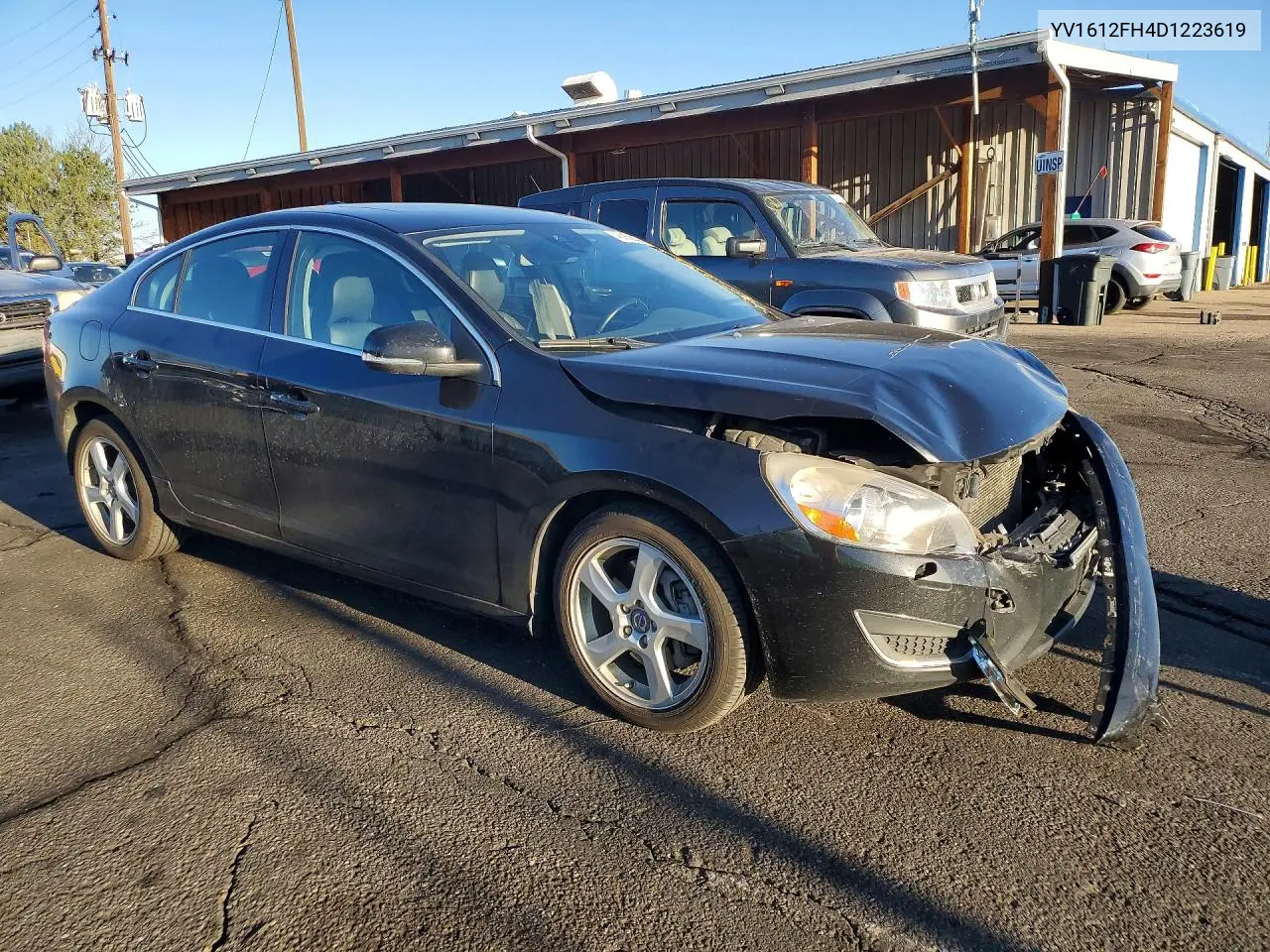 2013 Volvo S60 T5 VIN: YV1612FH4D1223619 Lot: 46952636