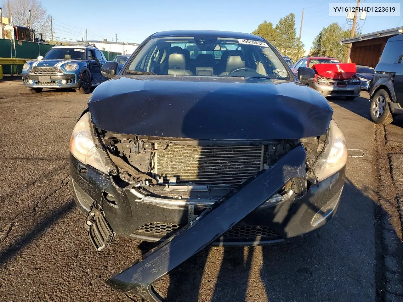 2013 Volvo S60 T5 VIN: YV1612FH4D1223619 Lot: 46952636