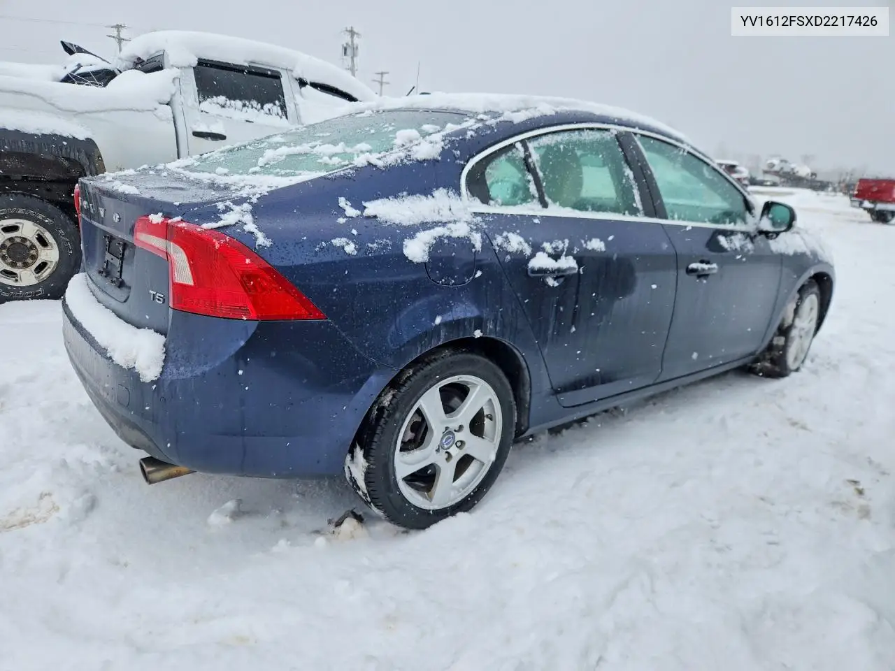 YV1612FSXD2217426 2013 Volvo S60 T5