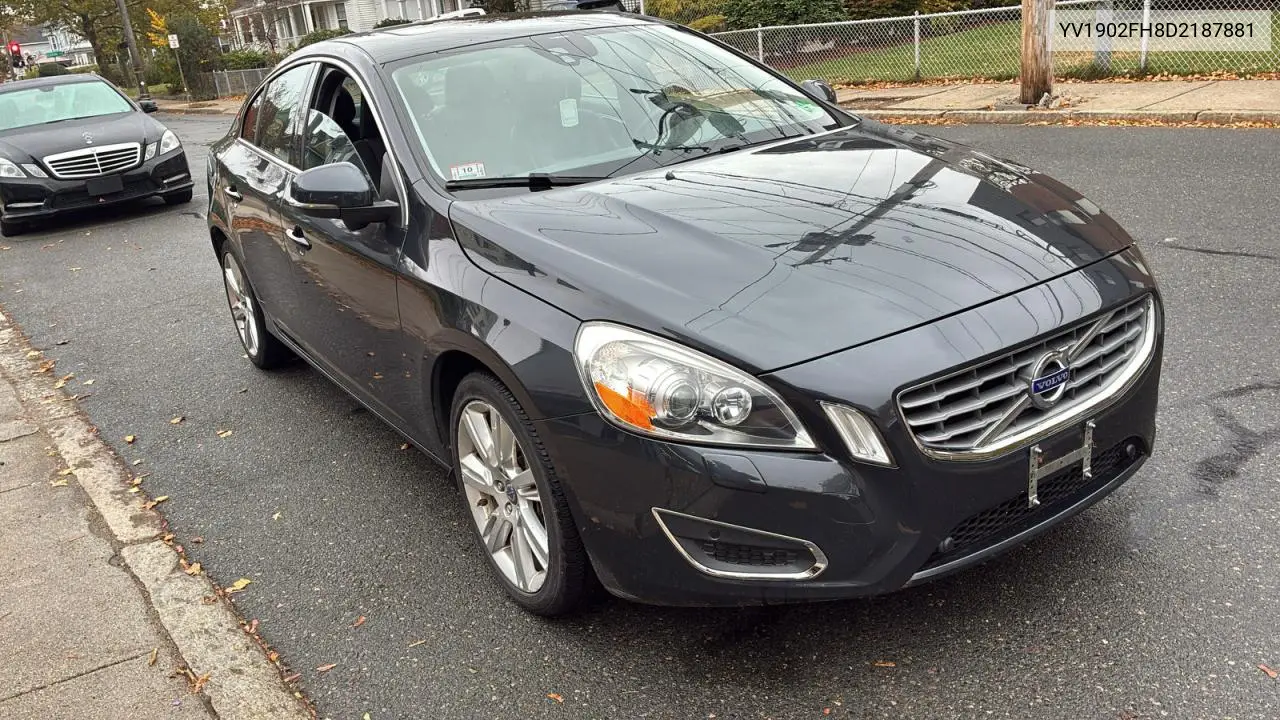 YV1902FH8D2187881 2013 Volvo S60 T6