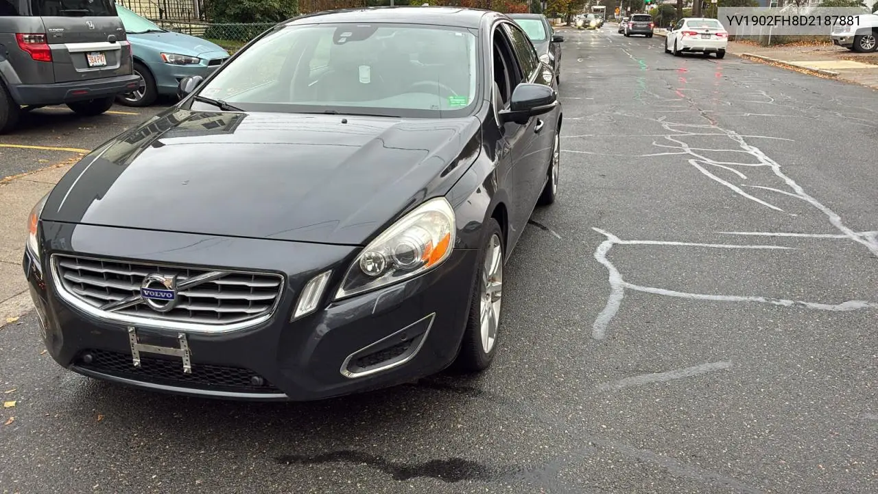 YV1902FH8D2187881 2013 Volvo S60 T6