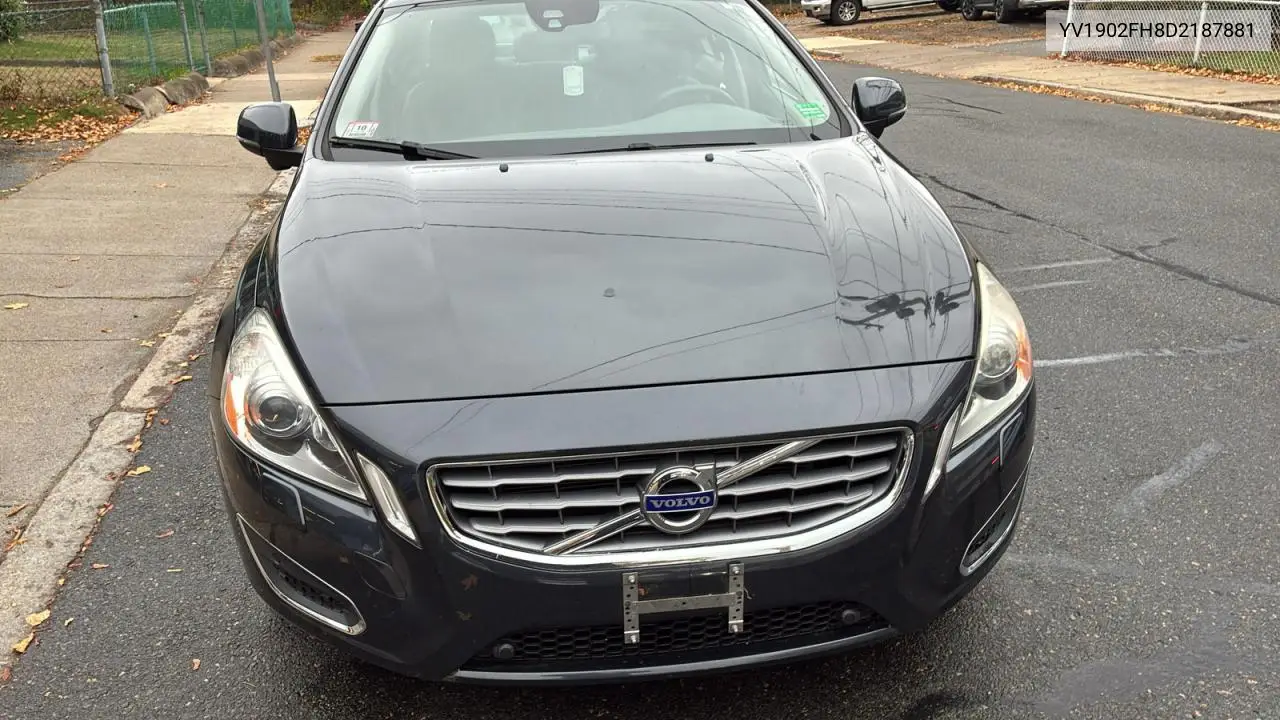 YV1902FH8D2187881 2013 Volvo S60 T6