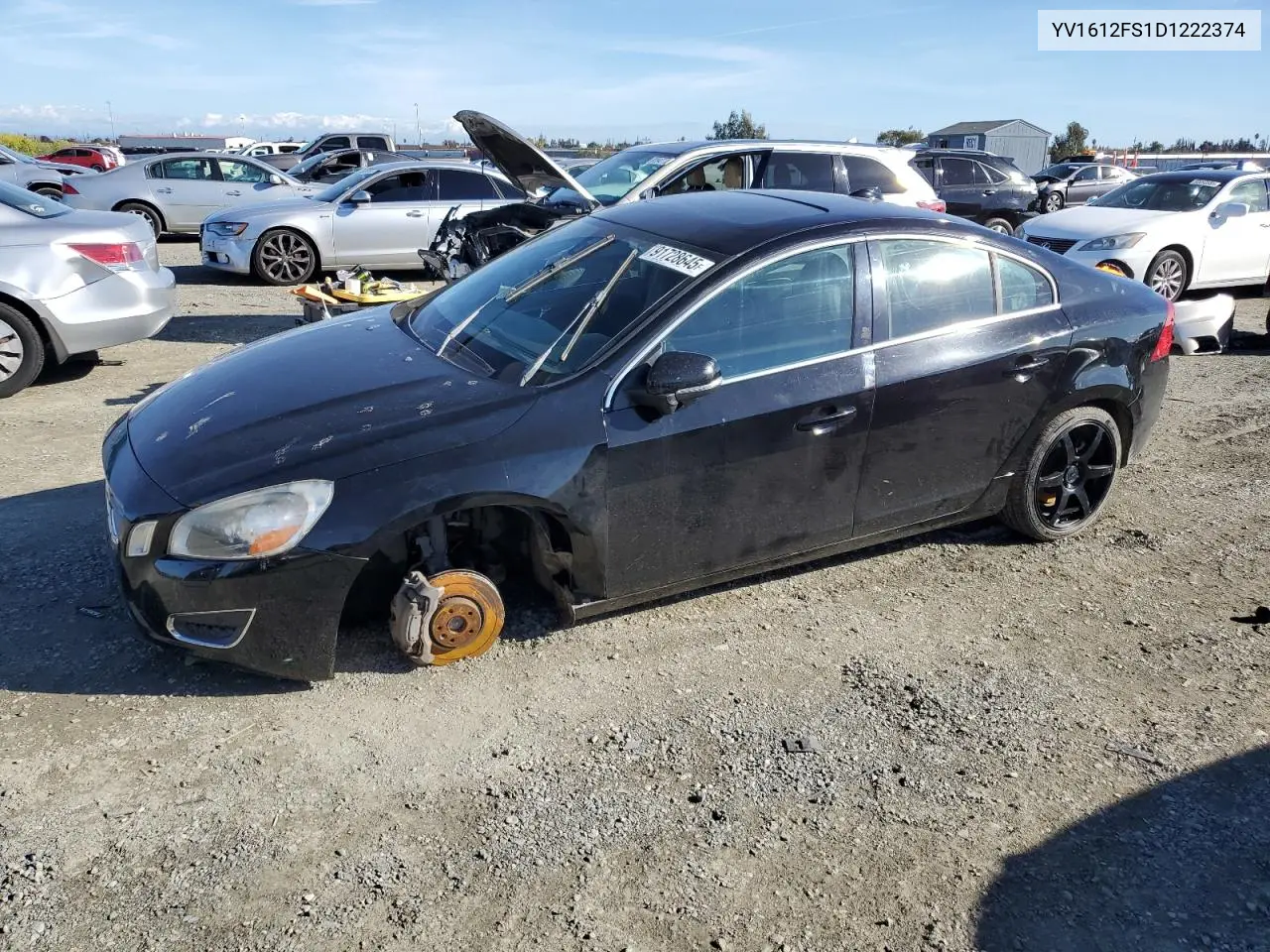YV1612FS1D1222374 2013 Volvo S60 T5
