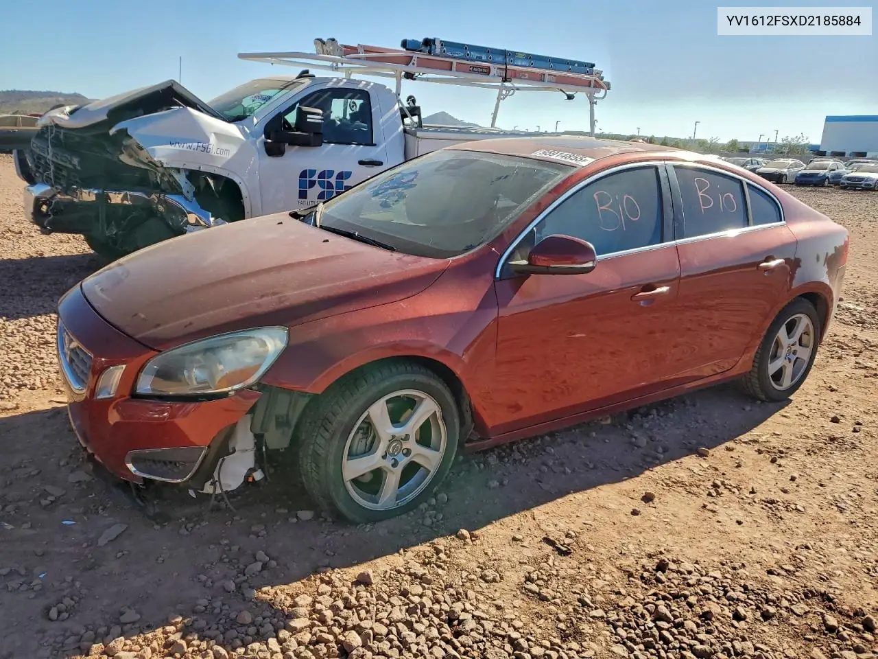 YV1612FSXD2185884 2013 Volvo S60 T5