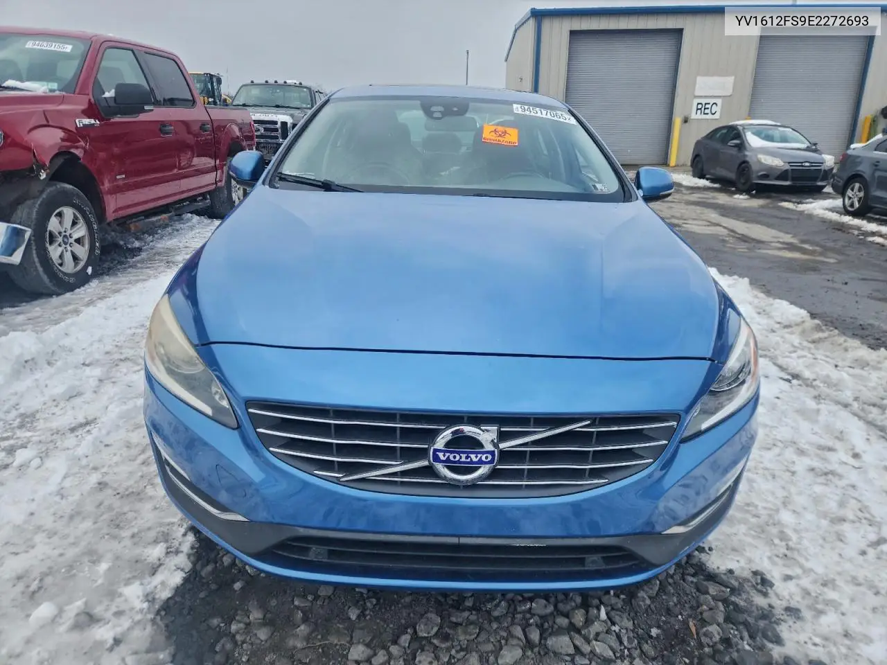 YV1612FS9E2272693 2014 Volvo S60 T5