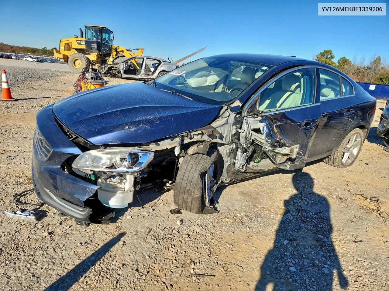 YV126MFK8F1339206 2015 Volvo S60 Premier