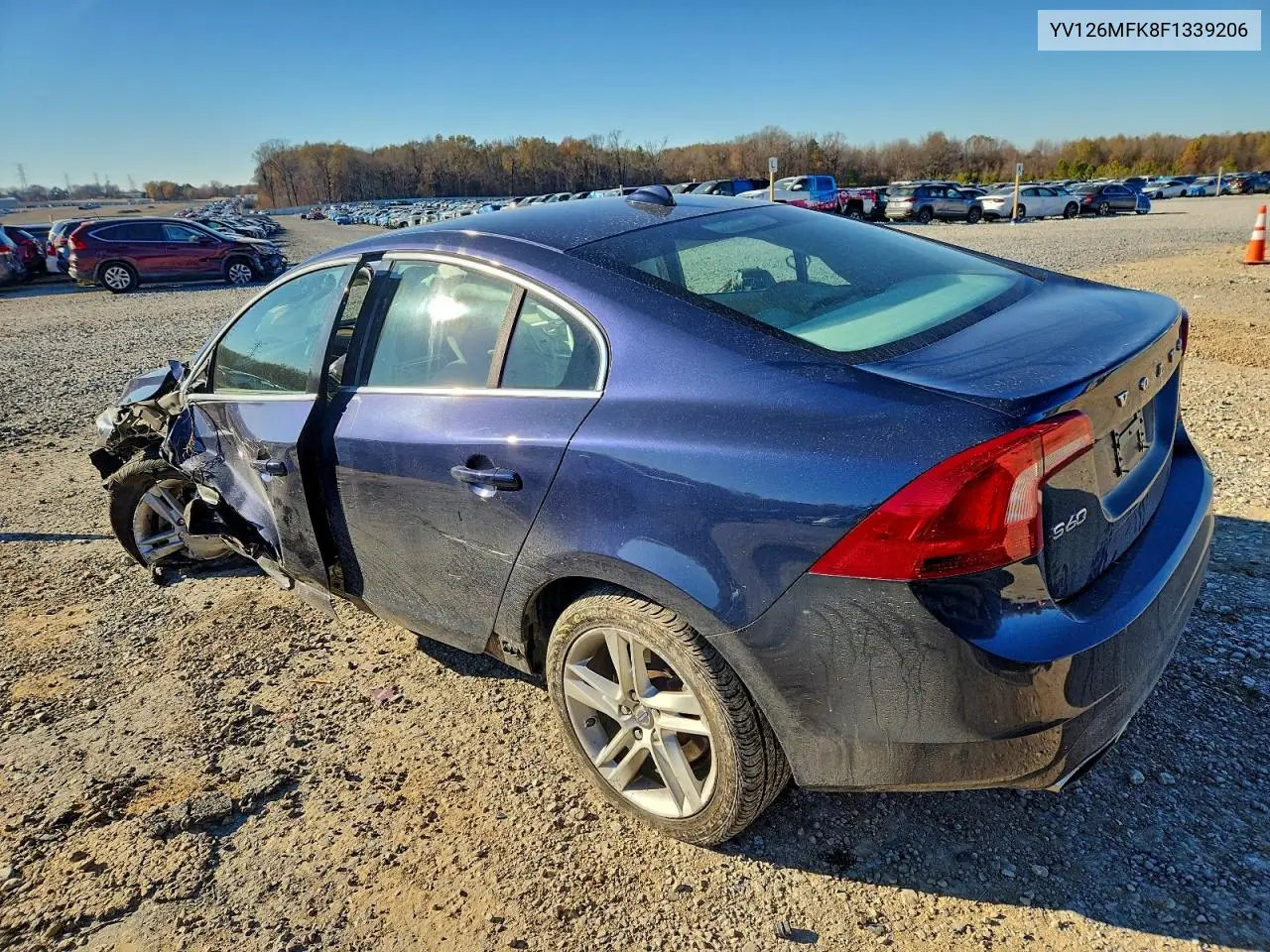 YV126MFK8F1339206 2015 Volvo S60 Premier