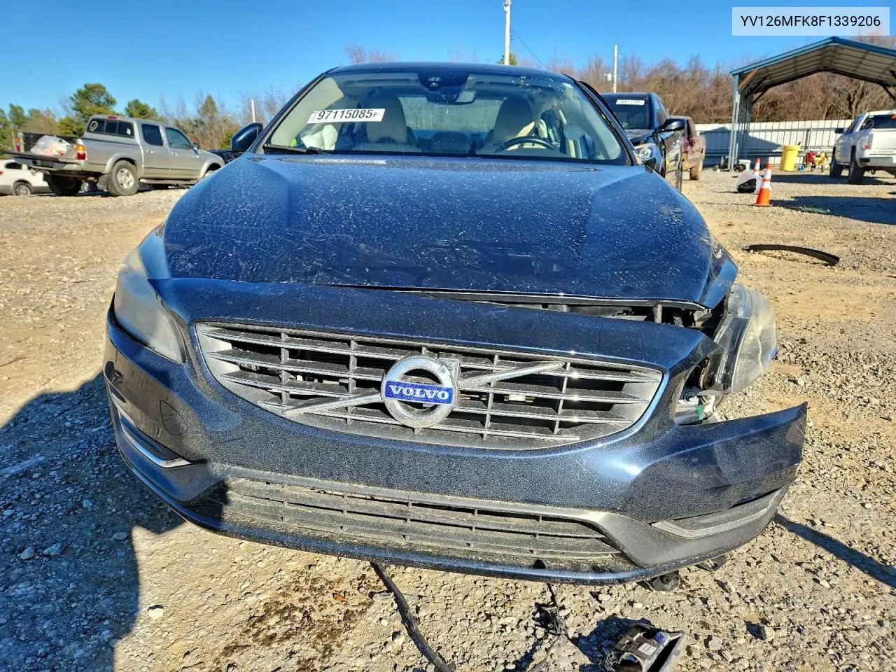 YV126MFK8F1339206 2015 Volvo S60 Premier