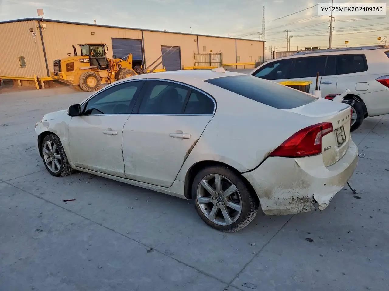 YV126MFK2G2409360 2016 Volvo S60 Premier