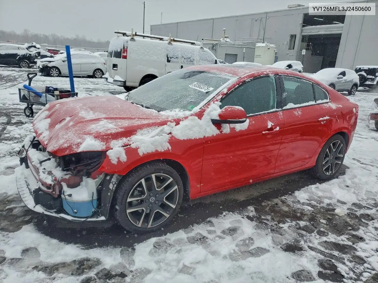 YV126MFL3J2450600 2018 Volvo S60 Dynamic