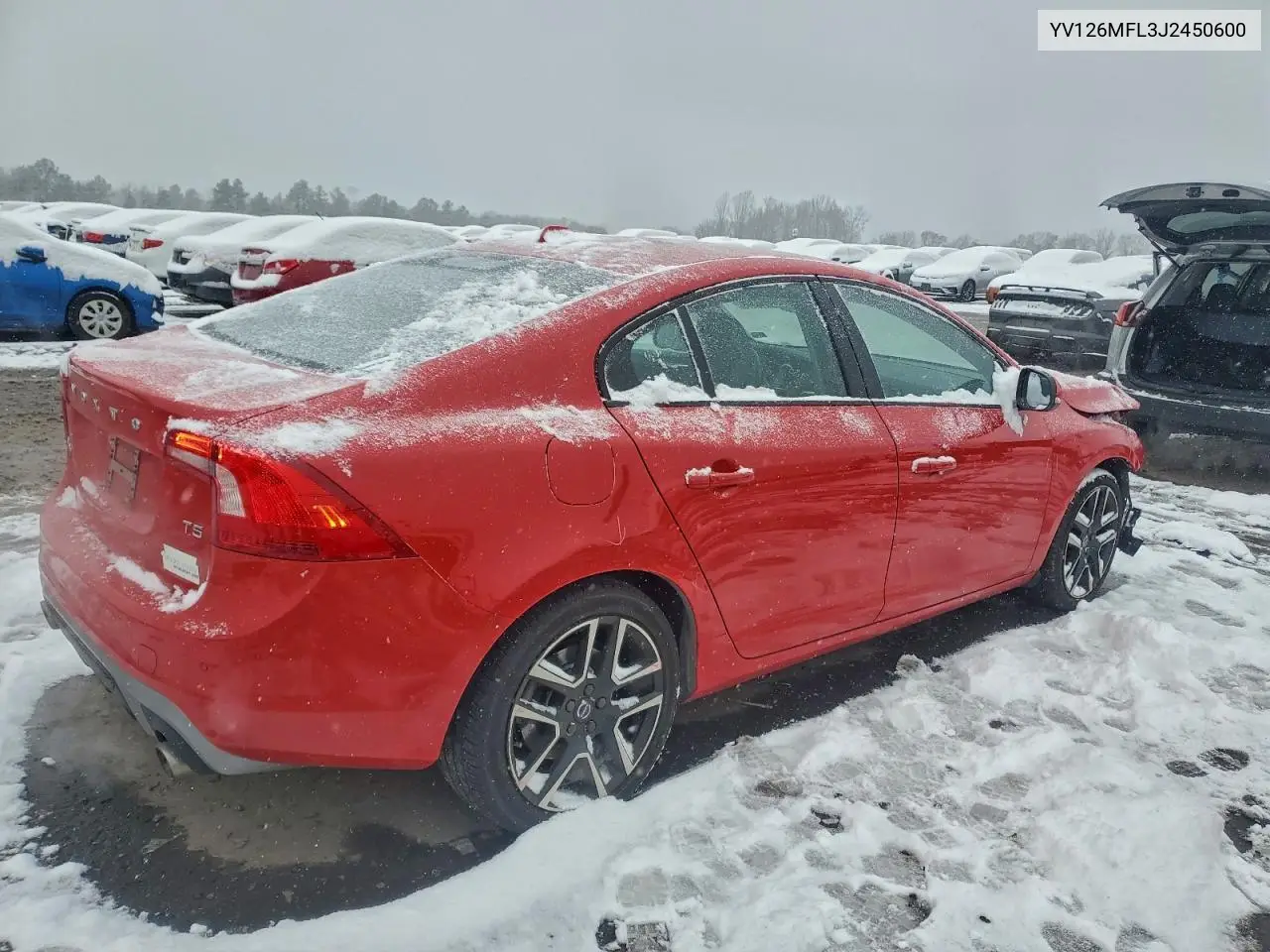 YV126MFL3J2450600 2018 Volvo S60 Dynamic