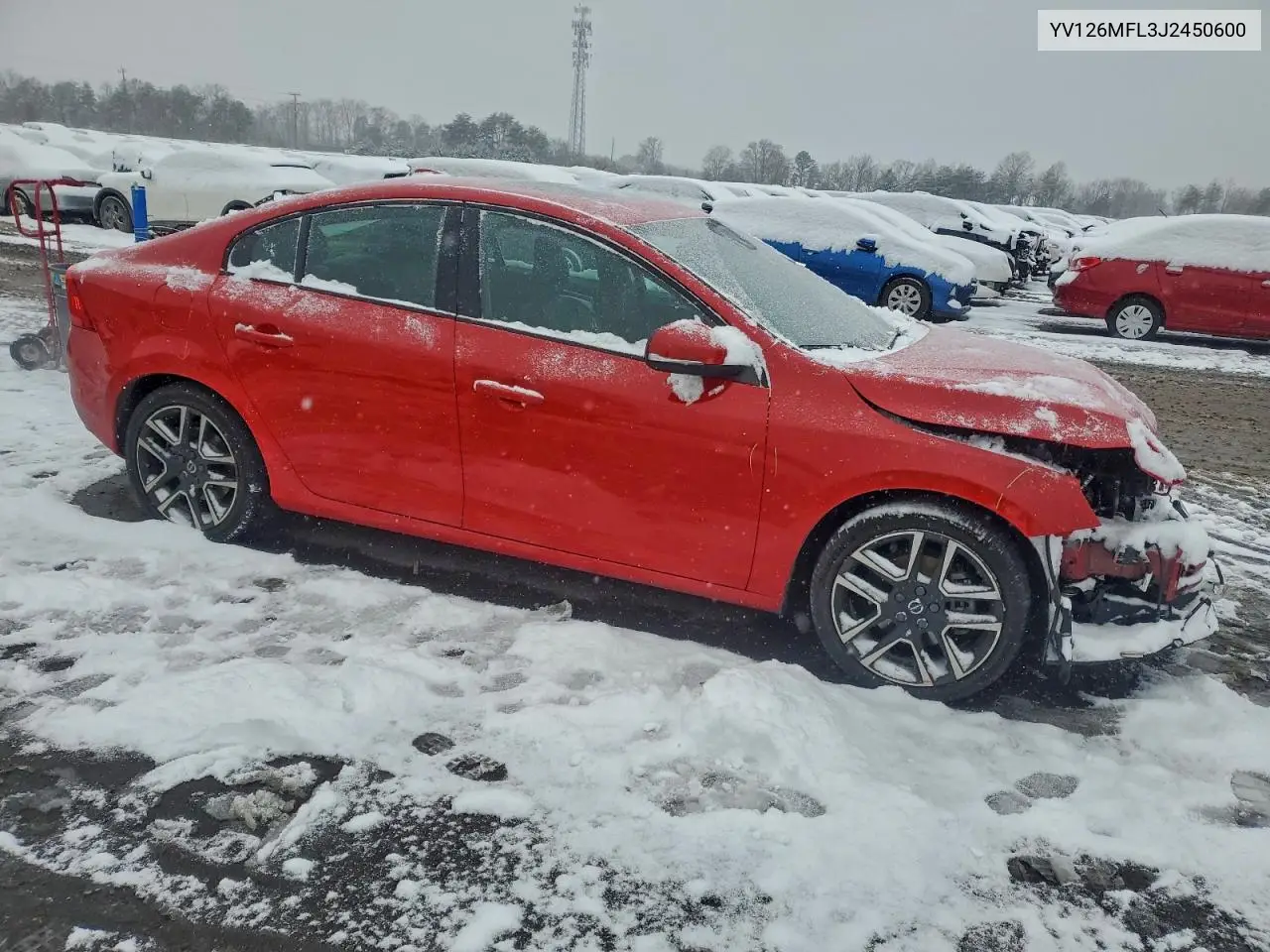 YV126MFL3J2450600 2018 Volvo S60 Dynamic