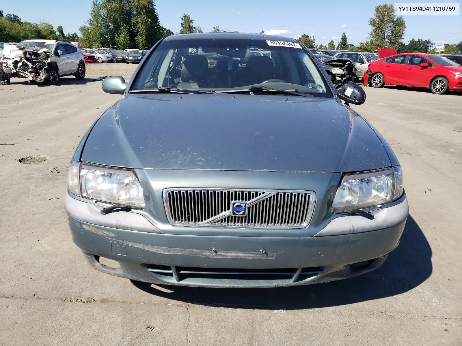 YV1TS94D411210759 2001 Volvo S80