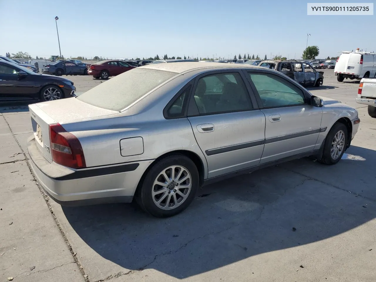 YV1TS90D111205735 2001 Volvo S80 T6 Exectuvie