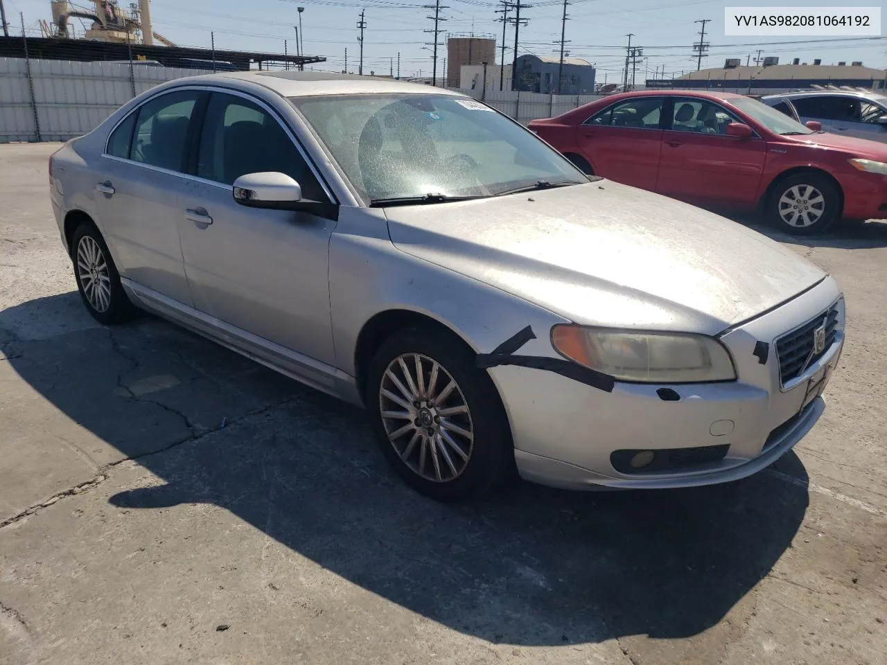 YV1AS982081064192 2008 Volvo S80 3.2