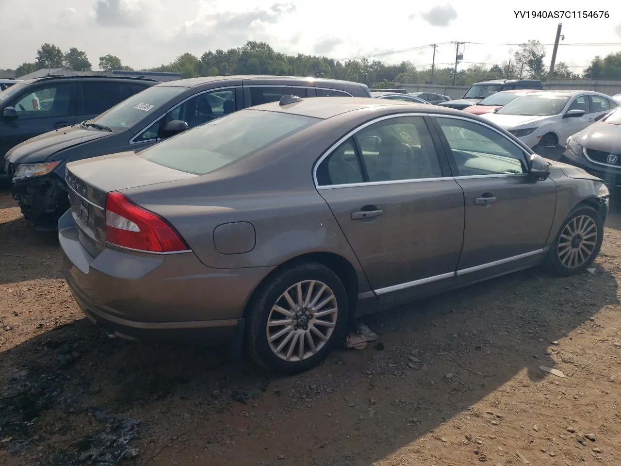 YV1940AS7C1154676 2012 Volvo S80 3.2