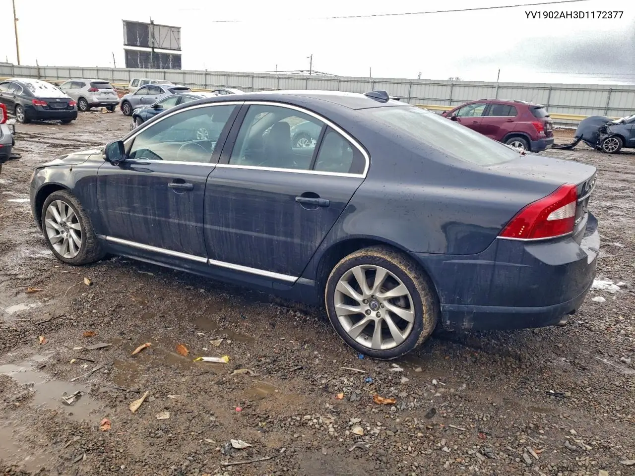 YV1902AH3D1172377 2013 Volvo S80 T6