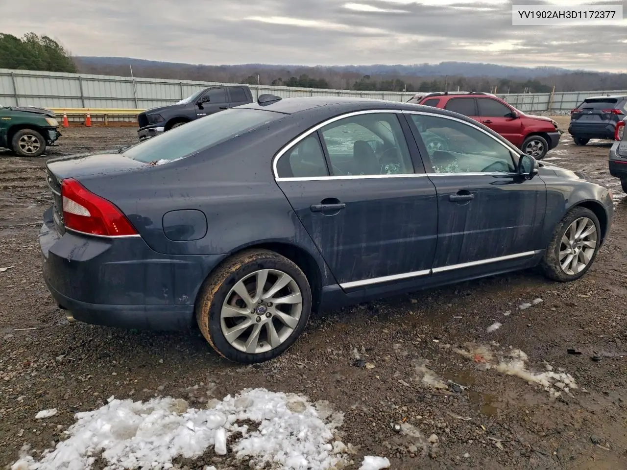 YV1902AH3D1172377 2013 Volvo S80 T6