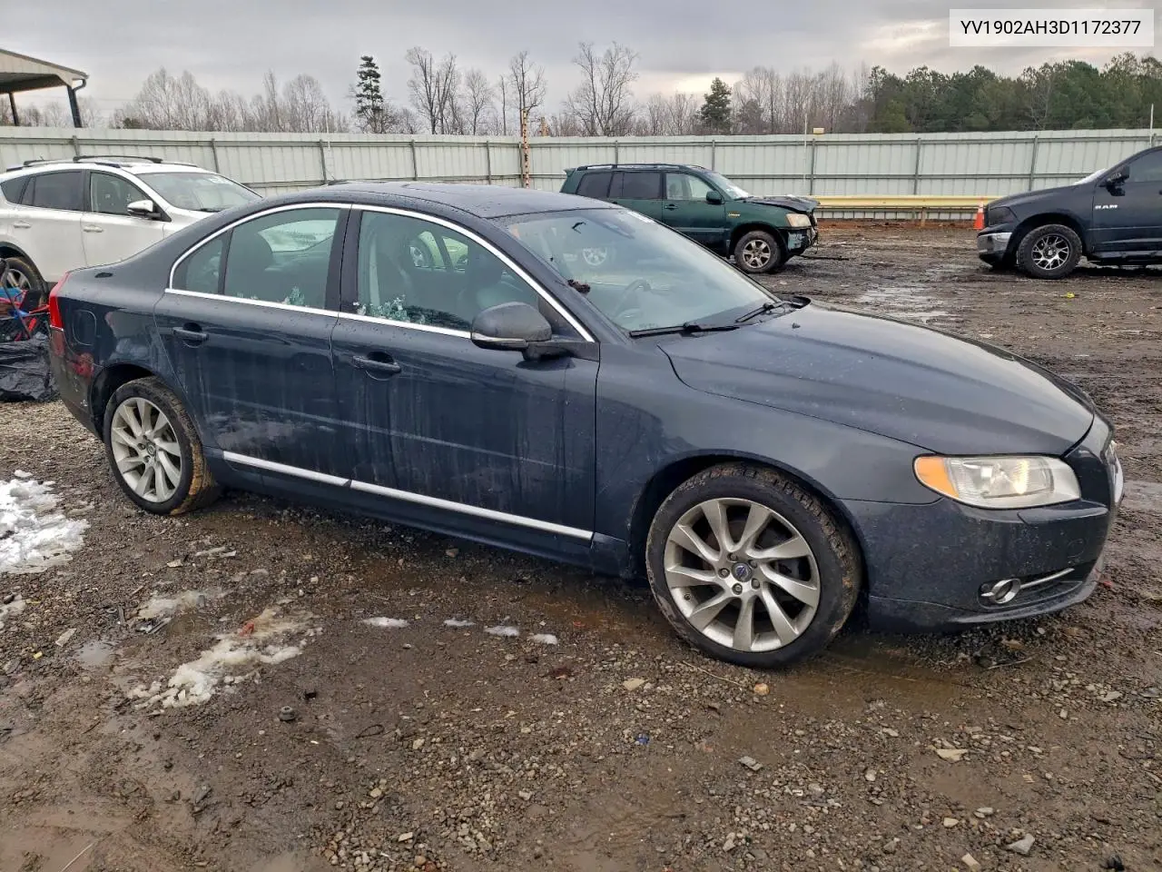 YV1902AH3D1172377 2013 Volvo S80 T6