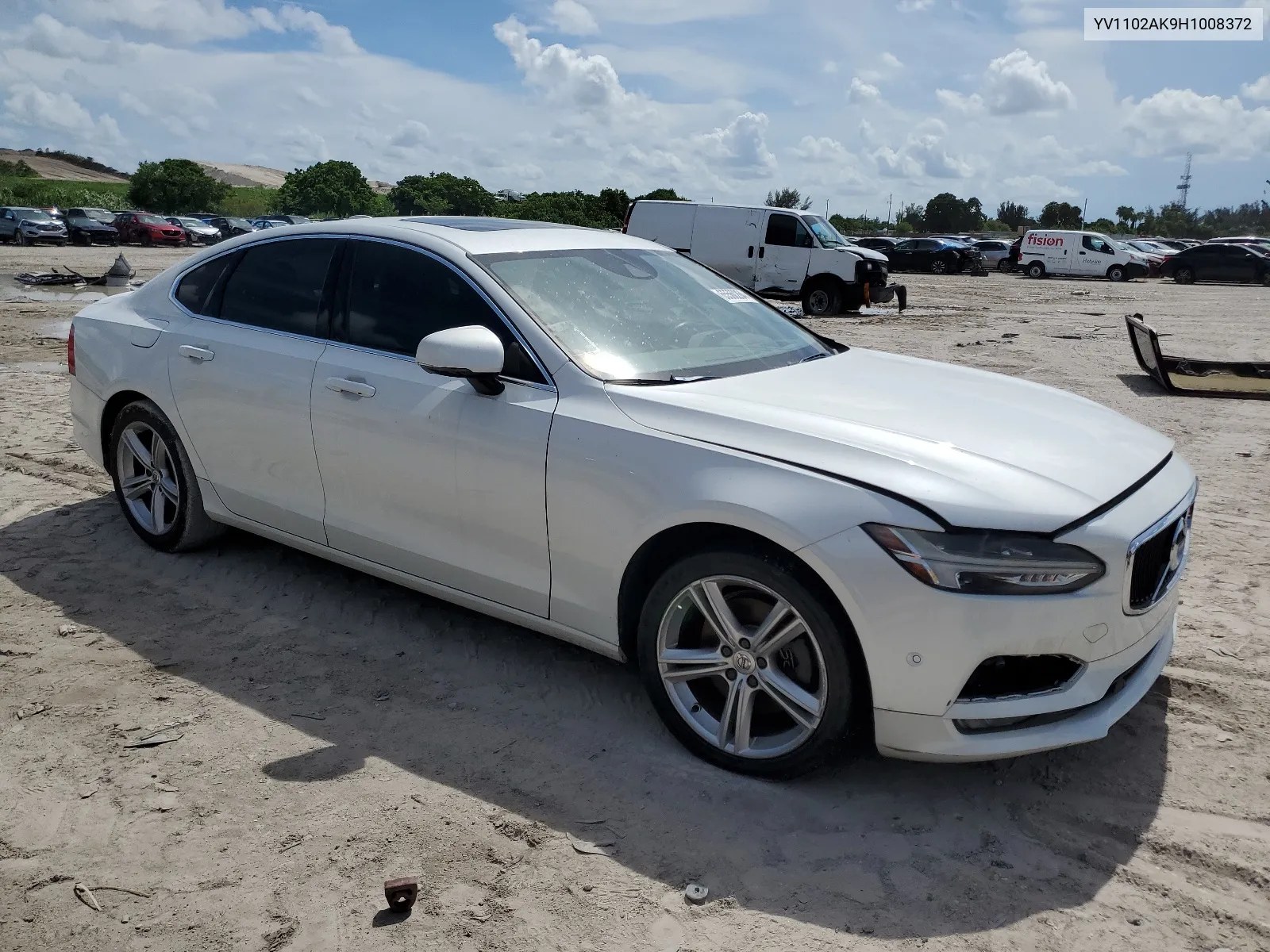 YV1102AK9H1008372 2017 Volvo S90 T5 Momentum