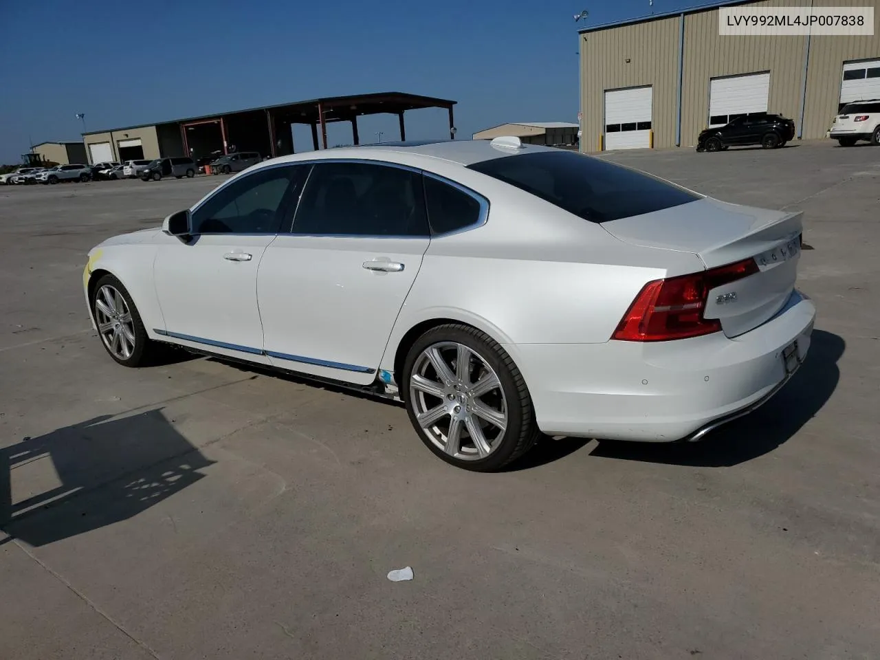 LVY992ML4JP007838 2018 Volvo S90 T6 Inscription